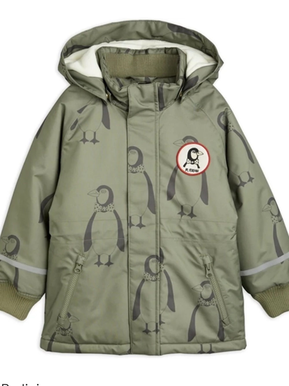 Mini Rodini Penguin K2 Parka Winter Hoodie Jacket🐧